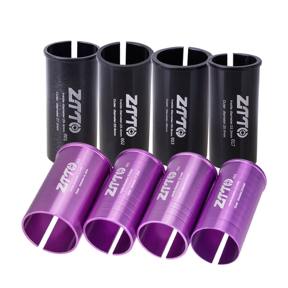 ZTTO Bike Seat Post Adapter Aluminum Bicycle Seat Post Tube Reducing Sleeve Converter ZTTO Bike Seat Post Adapter Aluminum Bicycle Seat Post Tube Reducing Sleeve Converter